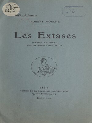 cover image of Les extases